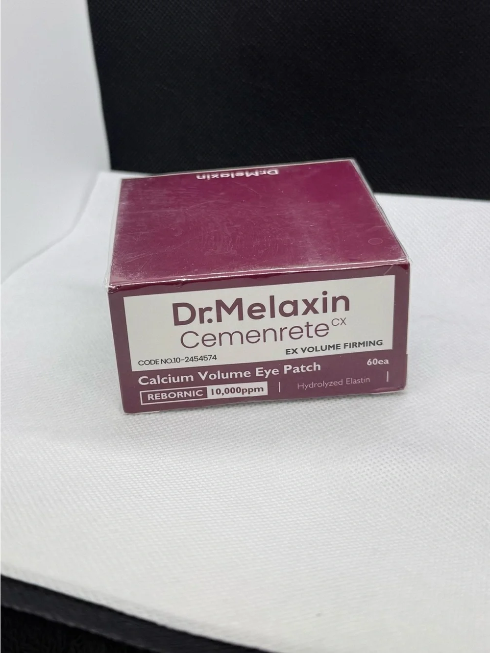 Dr. Melaxin Cemenrete Calcium Volume Eye Patch — Pink Hydrogel Eye Patches